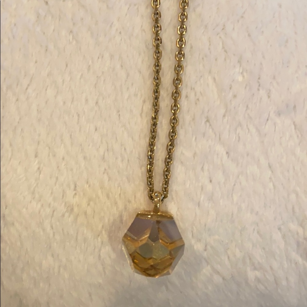 Swarovski “point of light” necklace